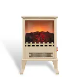Oppio Milano Vrijstaande Elektrische Sfeerhaard – Compact & Stijlvol