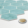 Oppio BALTIC BLUE Hexagon - Zelfklevende Mozaïek 29.2x25.4x3.3 mm Oppio BALTIC BLUE Hexagon - Zelfklevende Mozaïek 29.2x25.4x3.3 mm