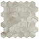 Oppio XL Stone Taupe HEXAGON - Zelfklevend Mozaïek 290x288mm