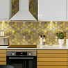 Oppio XL Honey Stone HEXAGON - Zelfklevende Mozaïek Oppio XL Honey Stone HEXAGON - Zelfklevende Mozaïek