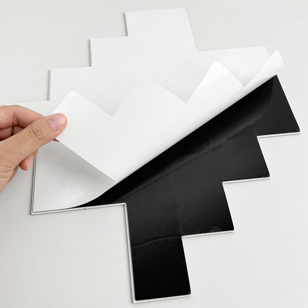 Oppio XL Visgraat Stone Taupe - Zelfklevend Mozaïek 29.5x28.8x3.3 mm Oppio XL Visgraat Stone Taupe - Zelfklevend Mozaïek 29.5x28.8x3.3 mm