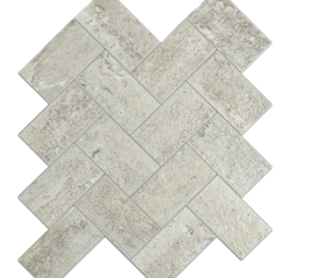 Oppio XL Visgraat Stone Taupe - Zelfklevend Mozaïek 29.5x28.8x3.3 mm Oppio XL Visgraat Stone Taupe - Zelfklevend Mozaïek 29.5x28.8x3.3 mm