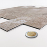 Oppio Natuursteen Taupe METRO - Zelfklevend Mozaïek Oppio Natuursteen Taupe METRO - Zelfklevend Mozaïek