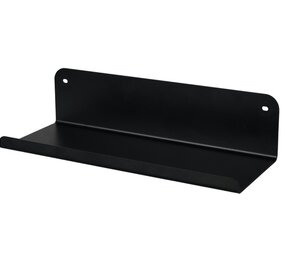 Wandplank MAT ZWART tbv Akoestische wandpanelen Wandplank MAT ZWART tbv Akoestische wandpanelen