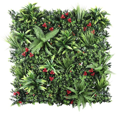 Oppio 100x100 cm - OPPIO Moss Panel Kunsthaag - SOLIMOES Oppio 100x100 cm - OPPIO Moss Panel Kunsthaag - SOLIMOES