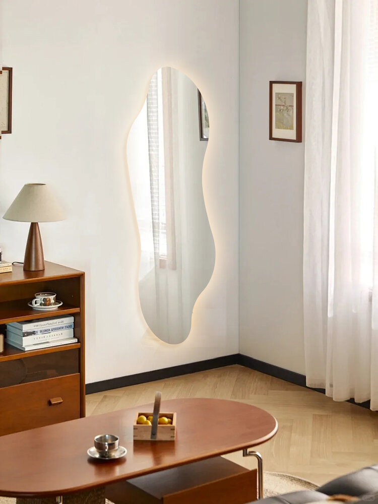 Oppio OPPIO VERDA Spiegel 150X56 tbv Woonkamer / Badkamer met Verlichting Oppio OPPIO VERDA Spiegel 150X56 tbv Woonkamer / Badkamer met Verlichting