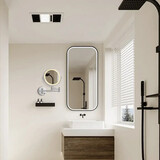 Oppio COSMO make-up spiegel (CHROOM) Toilet / Badkamerspiegel met verlichting