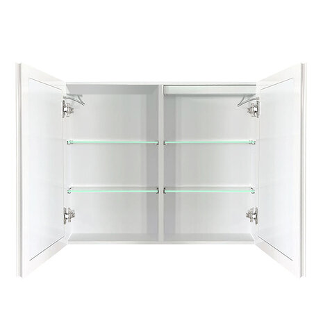 Oppio ZEYN Spiegelkast 100×70 Badkamerspiegel met verlichting Oppio ZEYN Spiegelkast 100×70 Badkamerspiegel met verlichting