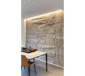 Oppio 3D XL Beige- Marfil Rotswand Wandpaneel 60x120