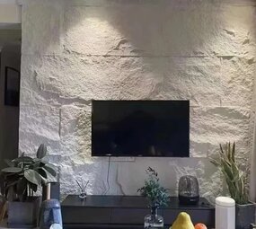 Oppio 3D XL WIT Rotswand Wandpaneel 60x120 Oppio 3D XL WIT Rotswand Wandpaneel 60x120