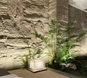 Oppio 3D XL CEMENT GREY Rotswand Wandpaneel 60x120 Oppio 3D XL CEMENT GREY Rotswand Wandpaneel 60x120
