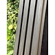 Oppio €35 Per Stuk - SILVER GREY - Zwarte strepen - Gevelbekleding – Composiet | 290 x 22 cm | Gevel | Tuin