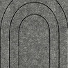 Oppio Sample - OPPIO Viltpaneel Barok Grijs Viltpaneel Oppio Sample - OPPIO Viltpaneel Barok Grijs Viltpaneel