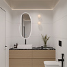 Oppio AURA – ORGANISCH 45×100 ( Randloos ) Toilet / Badkamerspiegel met verlichting Oppio AURA – ORGANISCH 45×100 ( Randloos ) Toilet / Badkamerspiegel met verlichting