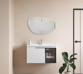 Oppio NOVA – 120 CM ( Randloos ) Toilet / Badkamerspiegel met verlichting Oppio NOVA – 120 CM ( Randloos ) Toilet / Badkamerspiegel met verlichting