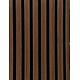 Oppio €45 PER PANEEL - 260x60 cm WENGE akoestische wand panelen lattenwand met Vilt