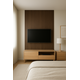 Oppio 120x280x0.8 cm - Houten Wandpaneel ESPRESSO ESSENCE