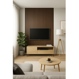 Oppio 120x280x0.8 cm - Houten Wandpaneel ESPRESSO ESSENCE Oppio 120x280x0.8 cm - Houten Wandpaneel ESPRESSO ESSENCE