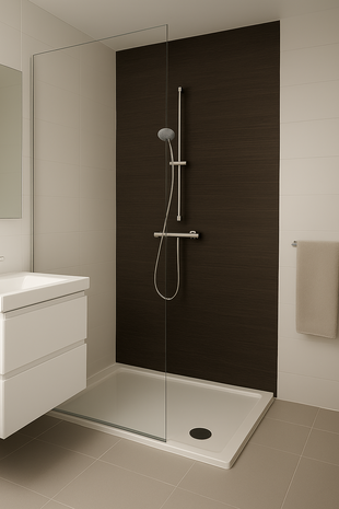 Oppio 120x280x0.5 cm - Houten Wandpaneel GRAPHITE GRAIN Oppio 120x280x0.5 cm - Houten Wandpaneel GRAPHITE GRAIN