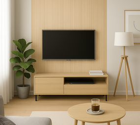 Oppio 120x280x0.8 cm - Houten Wandpaneel SANDSTONE OAK - MES & GROEF Oppio 120x280x0.8 cm - Houten Wandpaneel SANDSTONE OAK - MES & GROEF