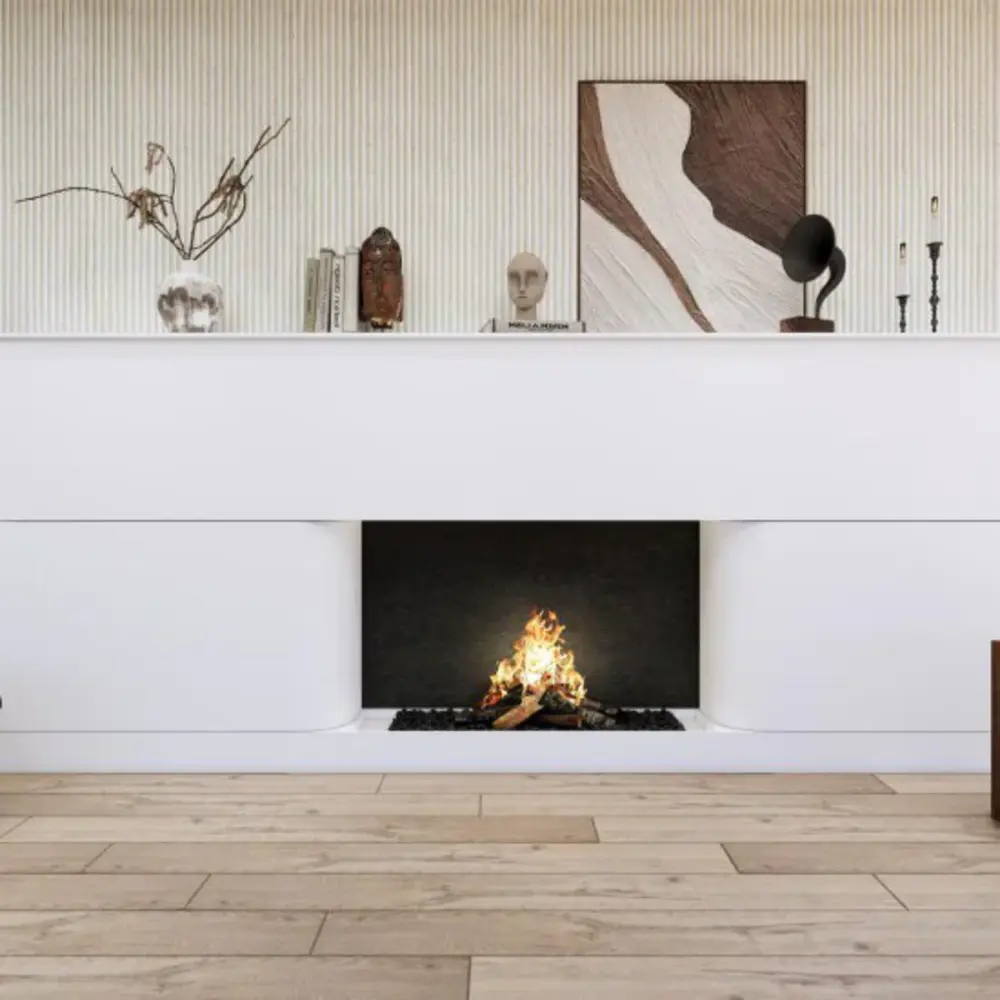 MUOZO MUOZO -Roman Columns OFF-WHITE 280x60 Flexibele Wandpanelen