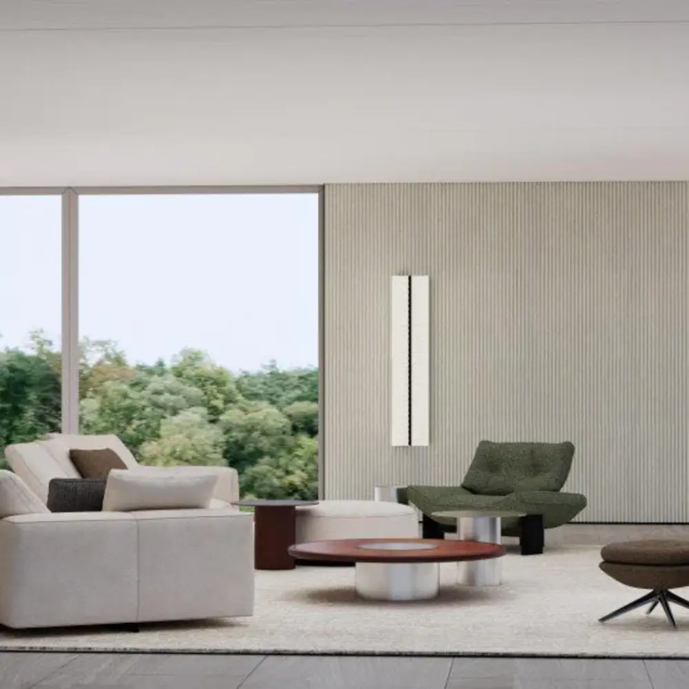 MUOZO MUOZO -Roman Columns OFF-WHITE 280x60 Flexibele Wandpanelen