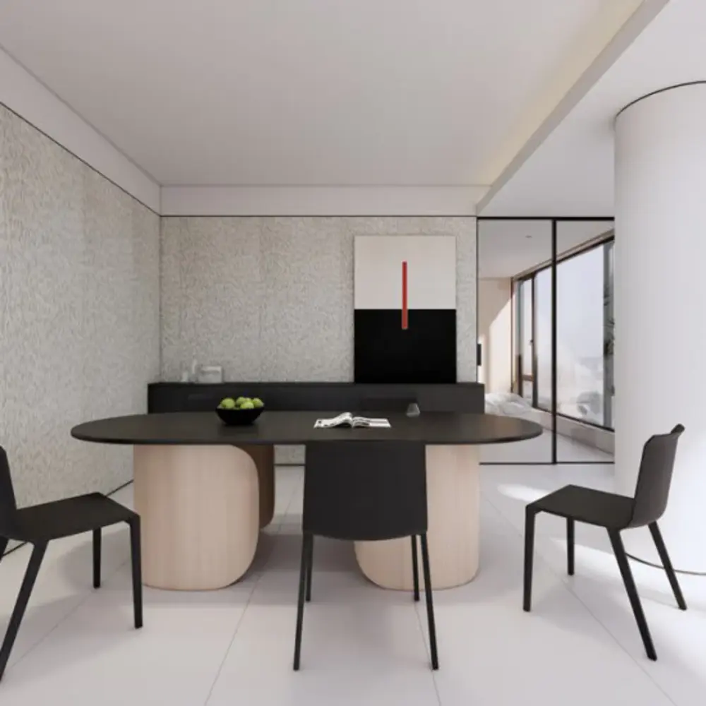 MUOZO MUOZO - Canyon Ridge OFF-WHITE 60x280 Flexibele Wandpanelen