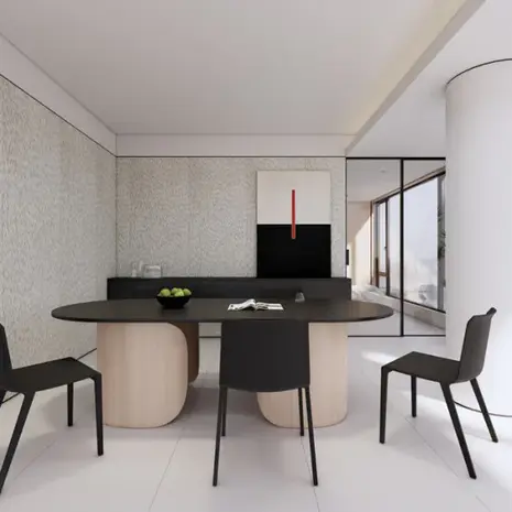 MUOZO MUOZO - Canyon Ridge OFF-WHITE 280x60 Flexibele Wandpanelen