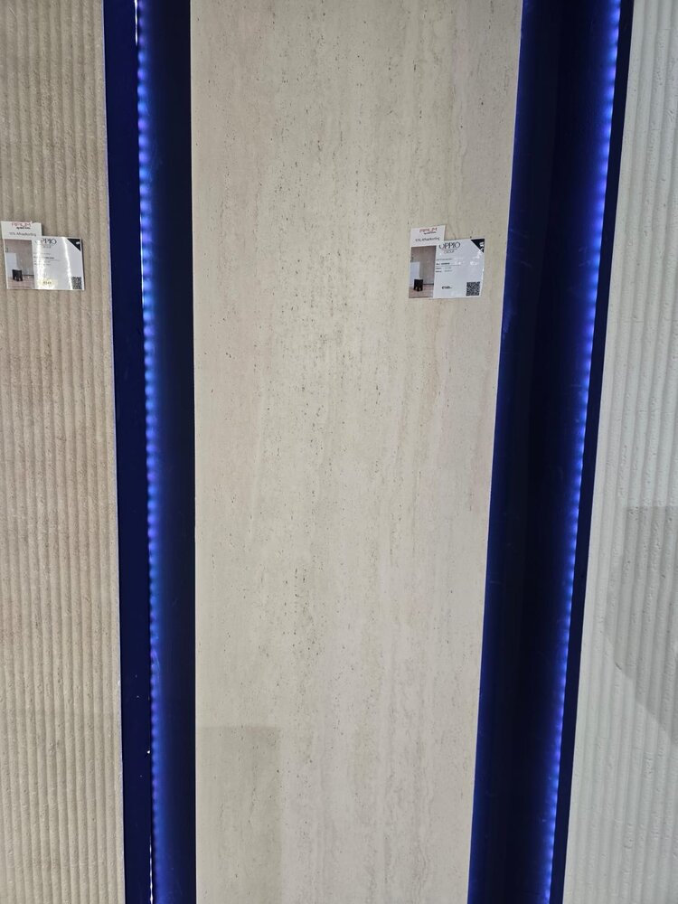 MUOZO Italy Travertin 280x60 Flexibele Wandpanelen