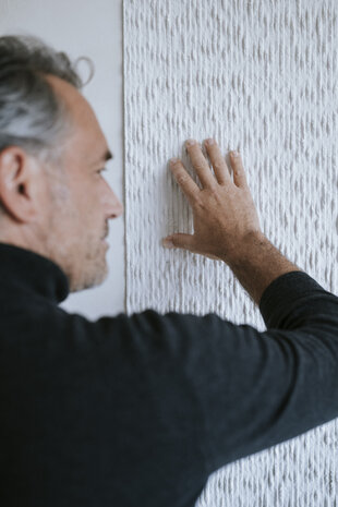 MUOZO MUOZO - Canyon Ridge OFF-WHITE 280x60 Flexibele Wandpanelen