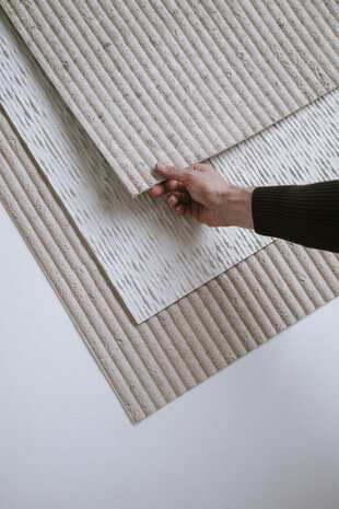 MUOZO MUOZO -ROMAN CULUMNS AZURE 280x60 Flexibele Wandpanelen