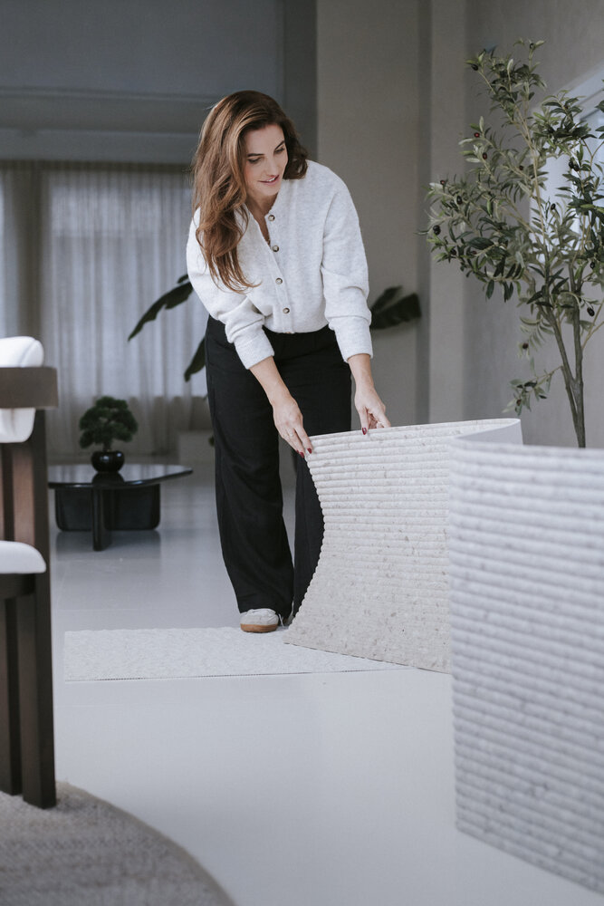 MUOZO ROMAN CULUMNS AZURE 280x60 Flexibele Wandpanelen