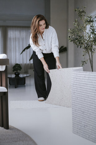 MUOZO MUOZO -ROMAN CULUMNS AZURE 280x60 Flexibele Wandpanelen