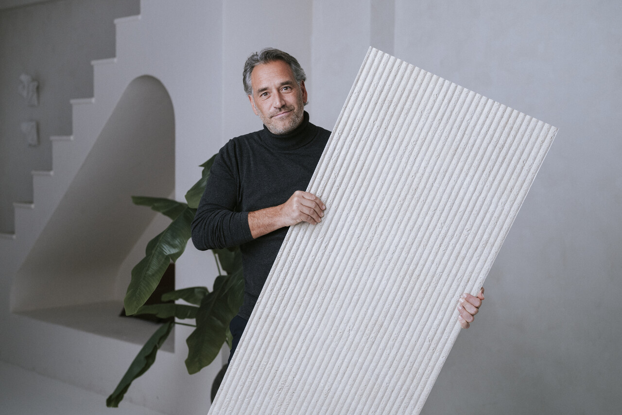 MUOZO Roman Columns SAND 280x60 Flexibele Wandpanelen