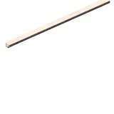 Oppio Eindlat Lattenwand kleur: 16 MM Wit 260x2,7x1,6