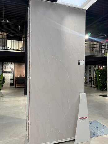 Oppio €72 PER PANEEL - 120x280x0,3 cm - PVC Wandpaneel SLATE PERLA - MAT