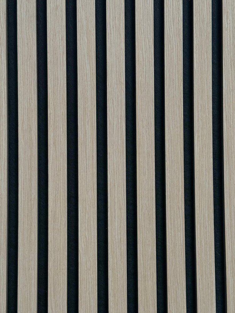 Oppio Lattenwand Silentless EIKEN 260 x 52,6 cm - akoestische wand panelen met Vilt