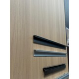 Eindprofiel tbv. Bamboo Wandpanelen  - ZILVER