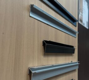 Oppio Buitenhoekprofiel  tbv. Bamboo Wandpanelen  - Zilver