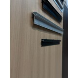 Oppio Tussenprofiel  tbv. Bamboo Wandpanelen  - Zwart