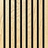 €37 PER PANEEL - 260x60 cm LICHT Eiken akoestische wand panelen lattenwand met Vilt