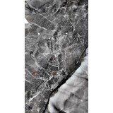 Oppio €57 PER PANEEL - 120x280x0,3 cm - PVC Wandpaneel Grijs Steen Marmerlook Hoogglans