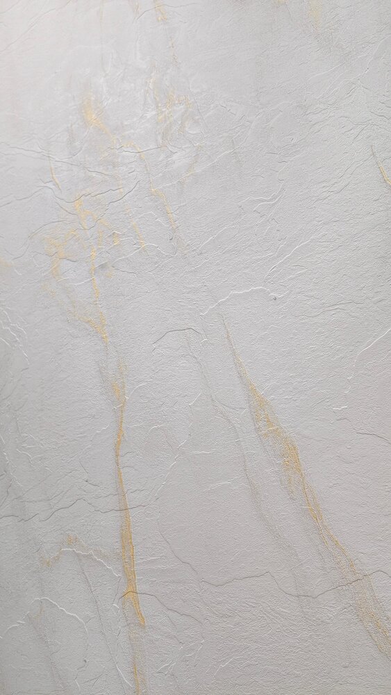 Oppio €72 PER PANEEL - 120x280x0,3 cm - PVC Wandpaneel SLATE BEIGE -  MAT