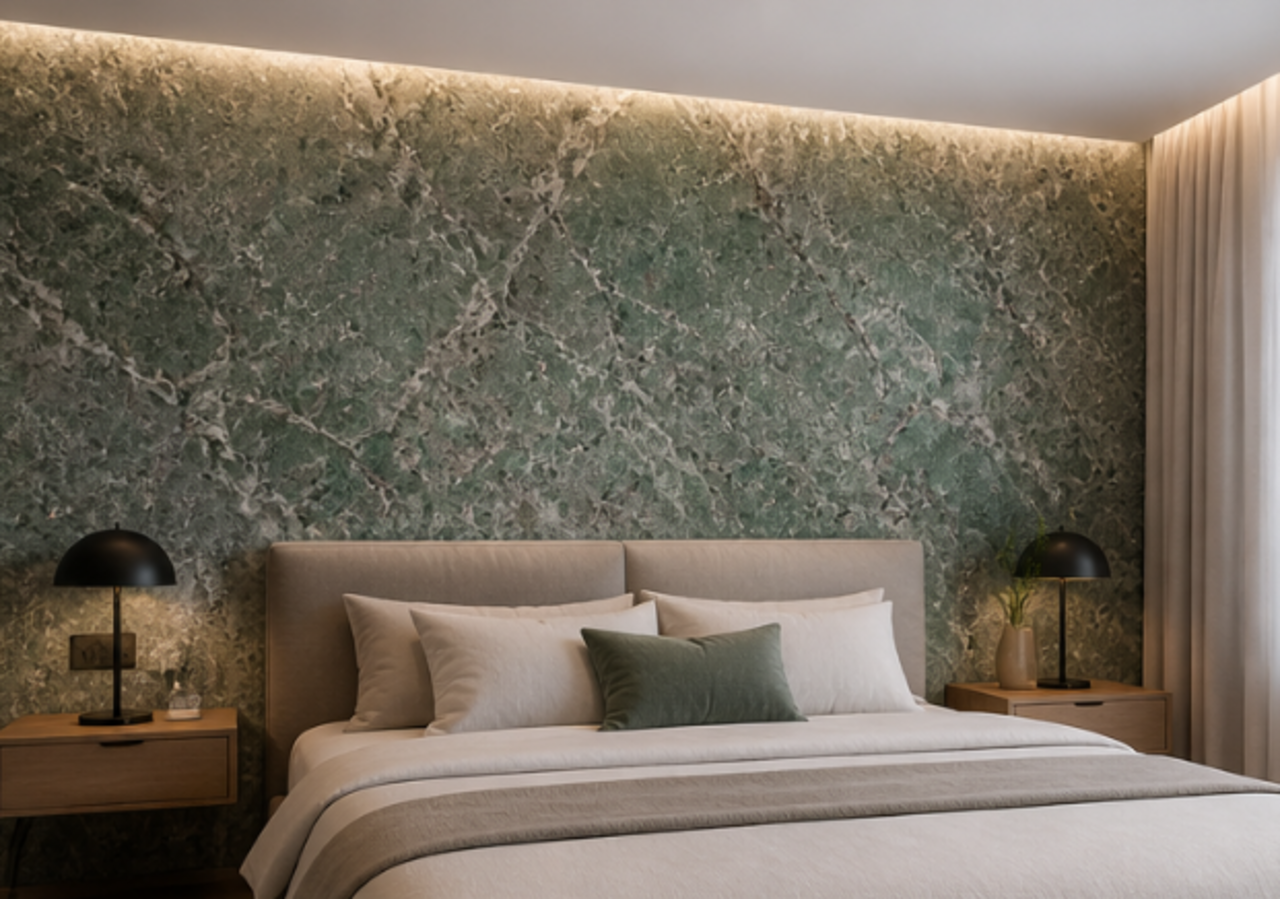 Oppio €57 PER PANEEL - 120x280x0,3 cm - PVC Wandpaneel ONYX Green - Hoogglans Oppio €57 PER PANEEL - 120x280x0,3 cm - PVC Wandpaneel ONYX Green - Hoogglans
