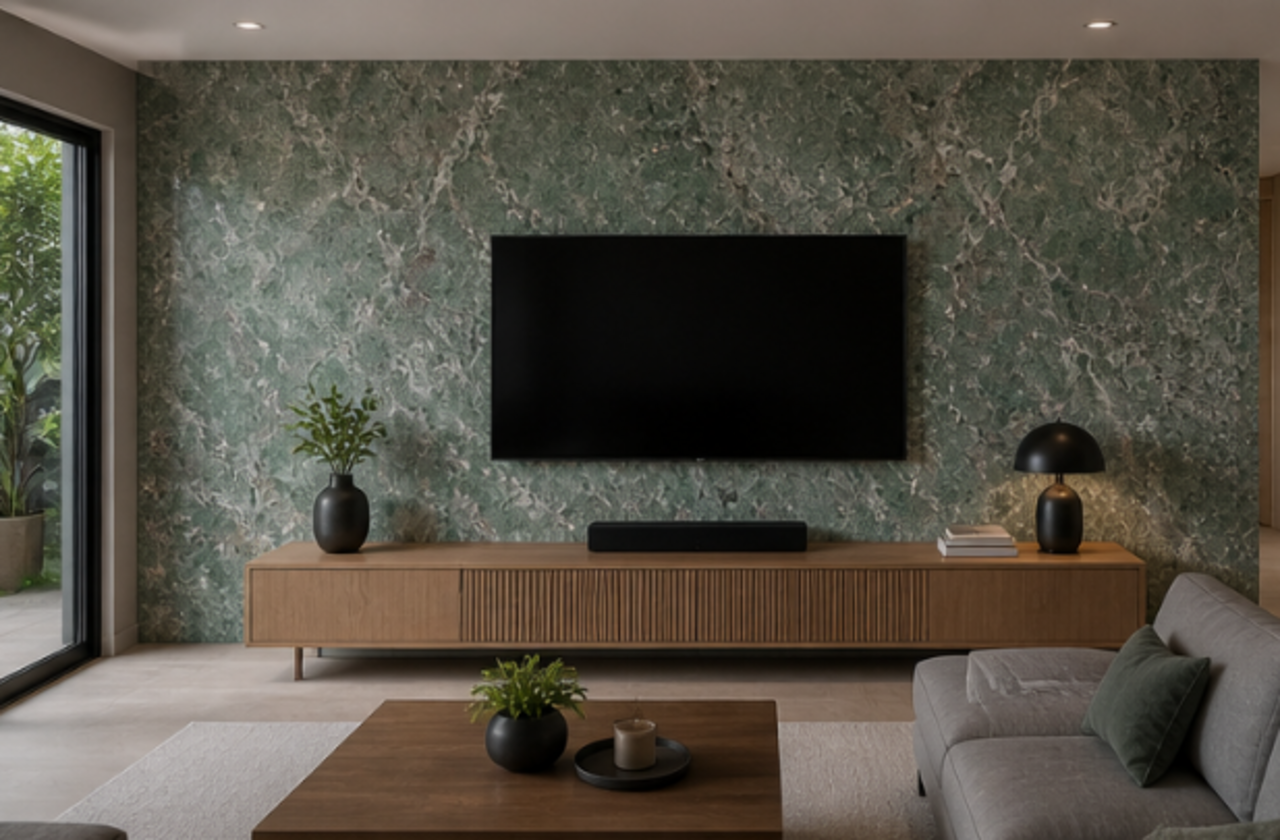 Oppio €57 PER PANEEL - 120x280x0,3 cm - PVC Wandpaneel ONYX Green - Hoogglans Oppio €57 PER PANEEL - 120x280x0,3 cm - PVC Wandpaneel ONYX Green - Hoogglans