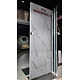 Oppio €84 PER PANEEL - 120x280x0,3 cm - PVC Wandpaneel MAT Calacatta Marmer Wit / Grijs