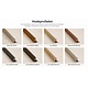 Oppio Buitenhoekprofiel  tbv. Bamboo Wandpanelen  - KOPER IMPERIAL