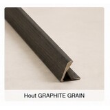 Oppio Buitenhoekprofiel tbv. Bamboo Wandpanelen - GRAPHITE GRAIN Oppio Buitenhoekprofiel tbv. Bamboo Wandpanelen - GRAPHITE GRAIN