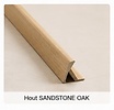 Buitenhoekprofiel  tbv. Bamboo Wandpanelen  - SANDSTONE OAK
