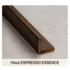 Buitenhoekprofiel  tbv. Bamboo Wandpanelen  - ESPRESSO ESSENCE